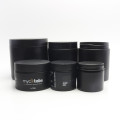 8oz 250ml frosted black face cream cosmetic container plastic pet jar plastic-40AN